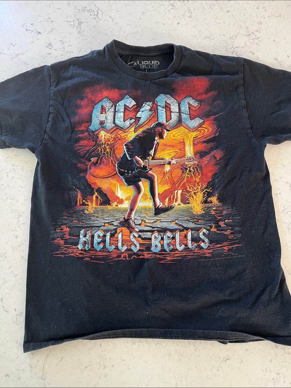 AC/DC Black Tee Hells Bells